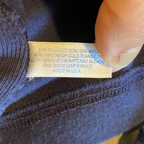 Splendid Drapey Open Front Waterfall Cardigan Navy Size: Medium - Picture 5 of 5